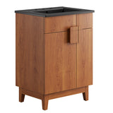 Summit 24" Bathroom Vanity in Black Walnut
