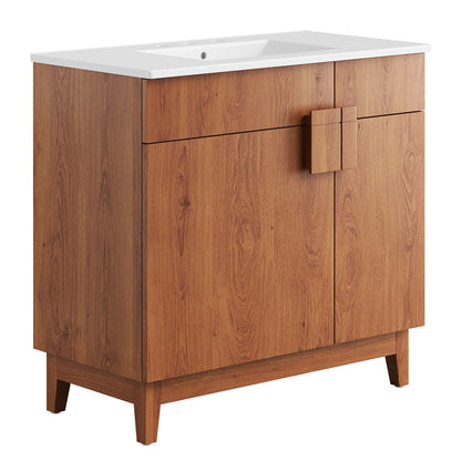 Miles 36" Bathroom Vanity by Furniture For America