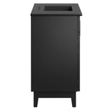 Summit 36" Bathroom Vanity in Black Black