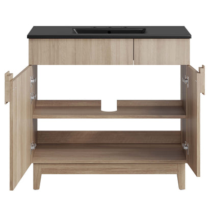 Miles 36" Bathroom Vanity by Furniture For America