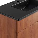 Summit 36" Bathroom Vanity in Black Walnut