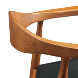 Gudvangen Dining Armchair in Black