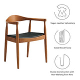 Gudvangen Dining Armchair in Black