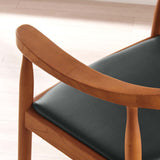 Gudvangen Dining Armchair in Black