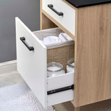 Crest 24" Bathroom Vanity in Black Oak