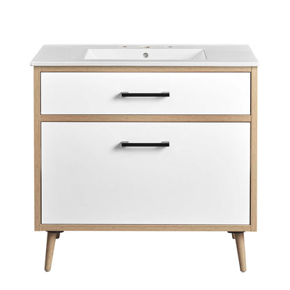 Maverick 36" Bathroom Vanity by Furniture For America