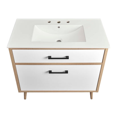 Maverick 36" Bathroom Vanity by Furniture For America