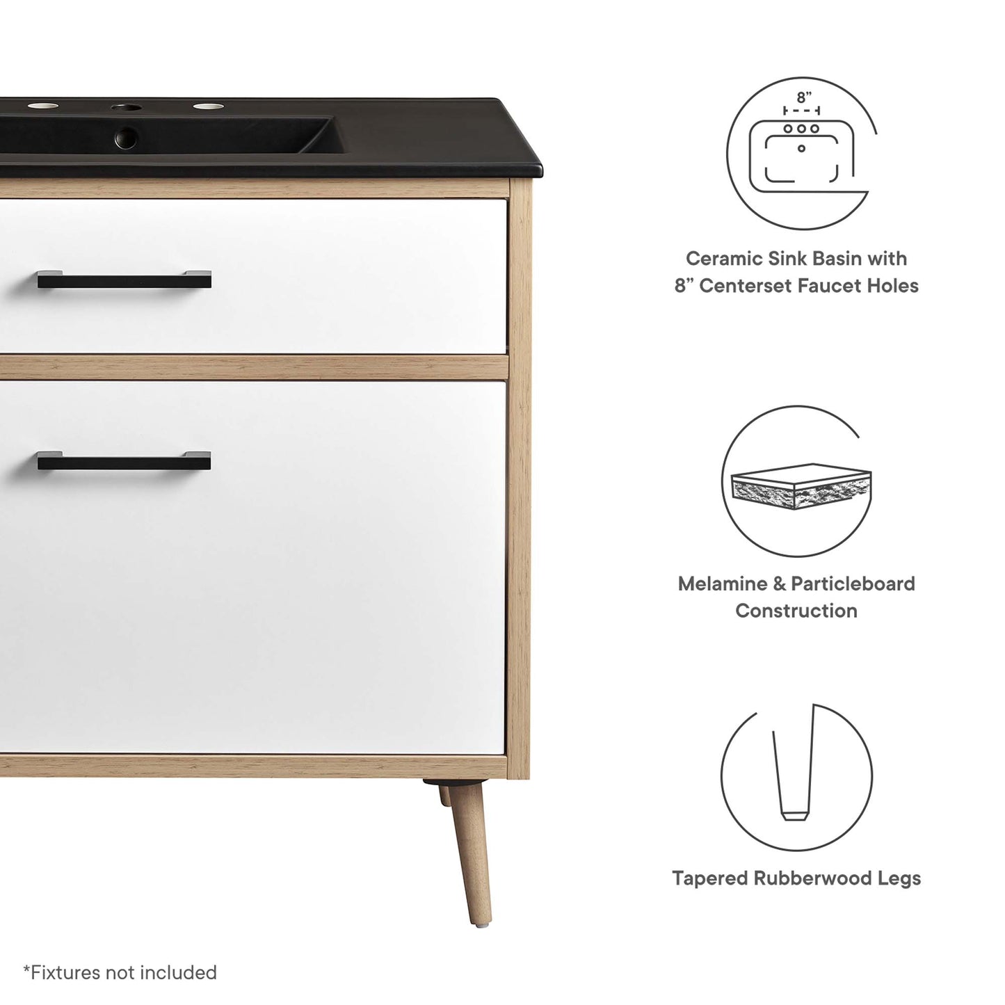 Maverick 36" Bathroom Vanity by Furniture For America