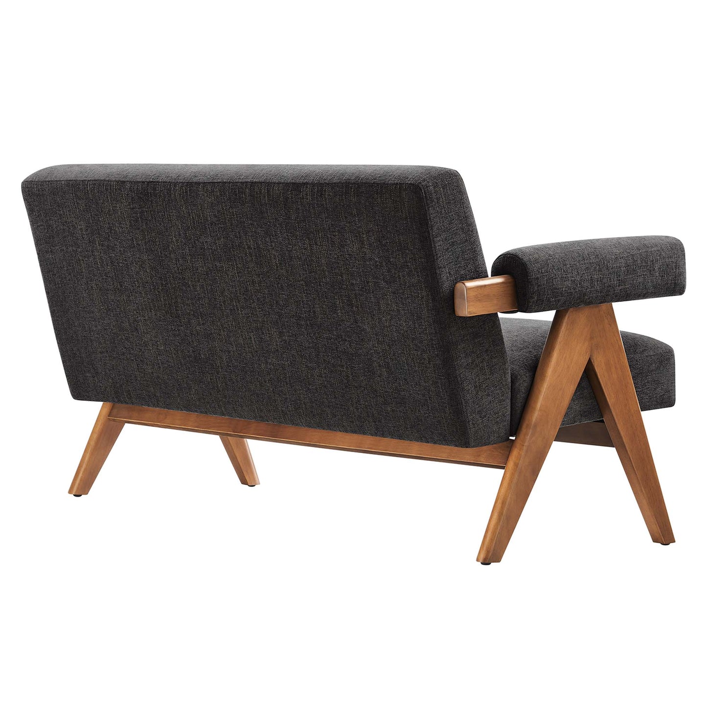 Lyra Fabric Loveseat by Furniture For America