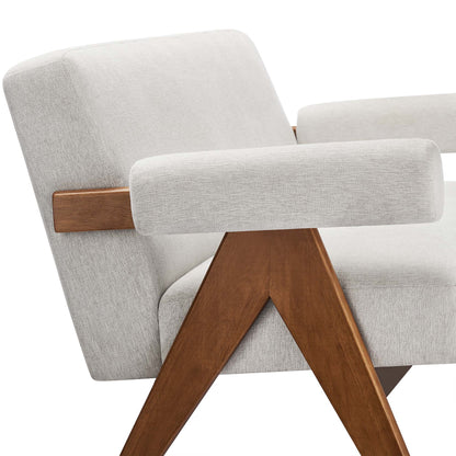 Lyra Fabric Loveseat by Furniture For America