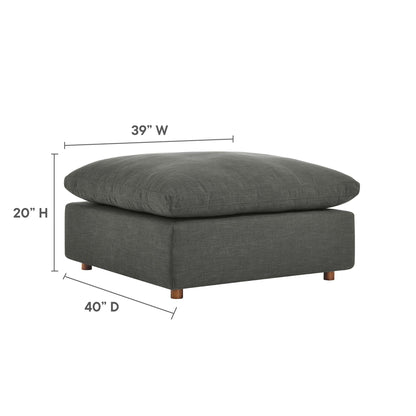 Commix Down Filled Overstuffed Sectional Sofa by Furniture for America
