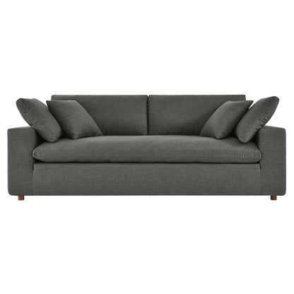 Commix Down Filled Overstuffed Sectional Sofa by Furniture for America