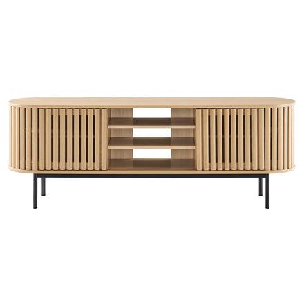 Fortitude 71" TV Stand in Oak