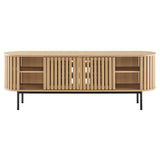 Hollis 71" TV Stand in Oak