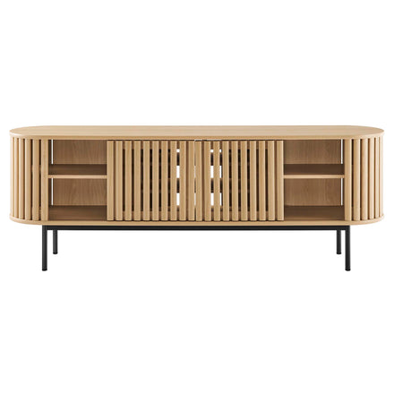 Fortitude 71" TV Stand in Oak