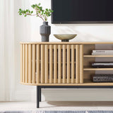 Hollis 71" TV Stand in Oak