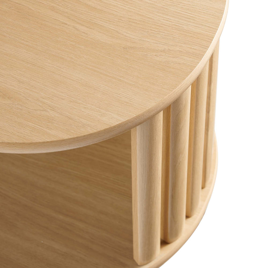 Hollis Side Table in Oak