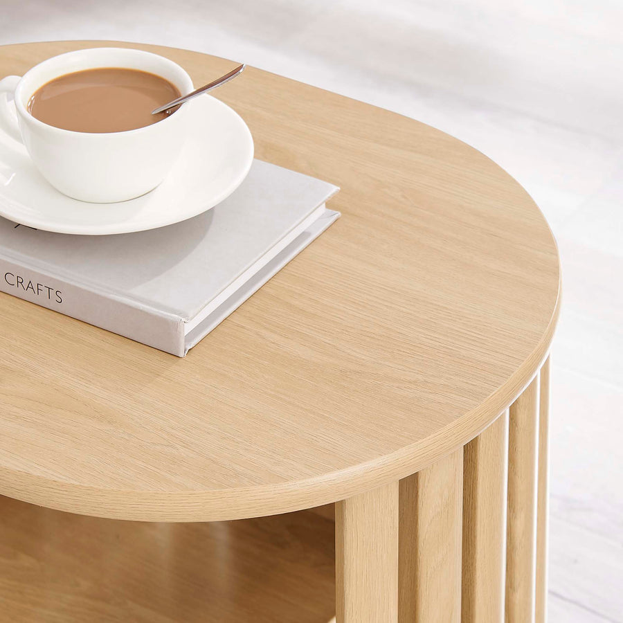 Hollis Side Table in Oak