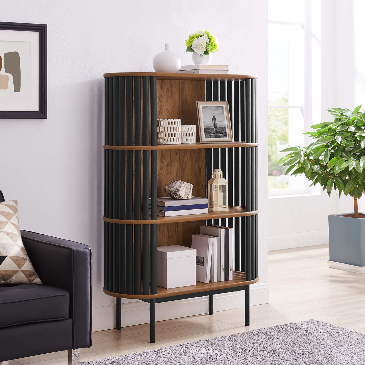 Fortitude Three Tier Display Cabinet by Furniture For America