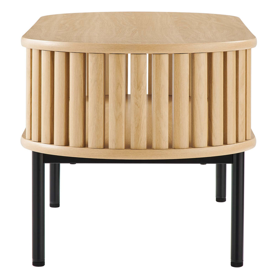 Hollis Wood Coffee Table in Oak