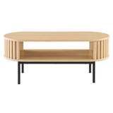 Hollis Wood Coffee Table in Oak