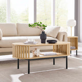 Hollis Wood Coffee Table in Oak