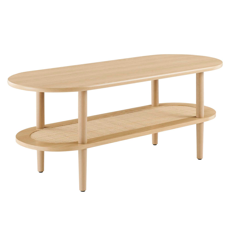 Touriga Oval Coffee Table in Oak