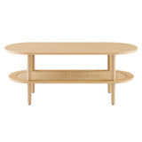 Touriga Oval Coffee Table in Oak