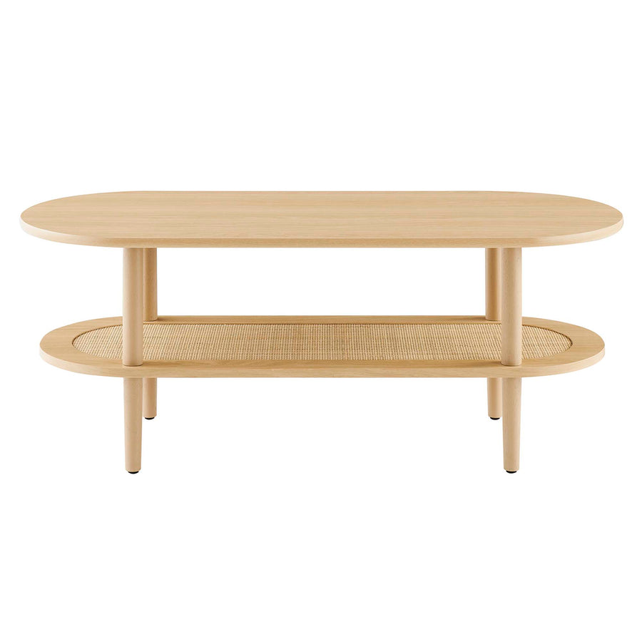 Touriga Oval Coffee Table in Oak