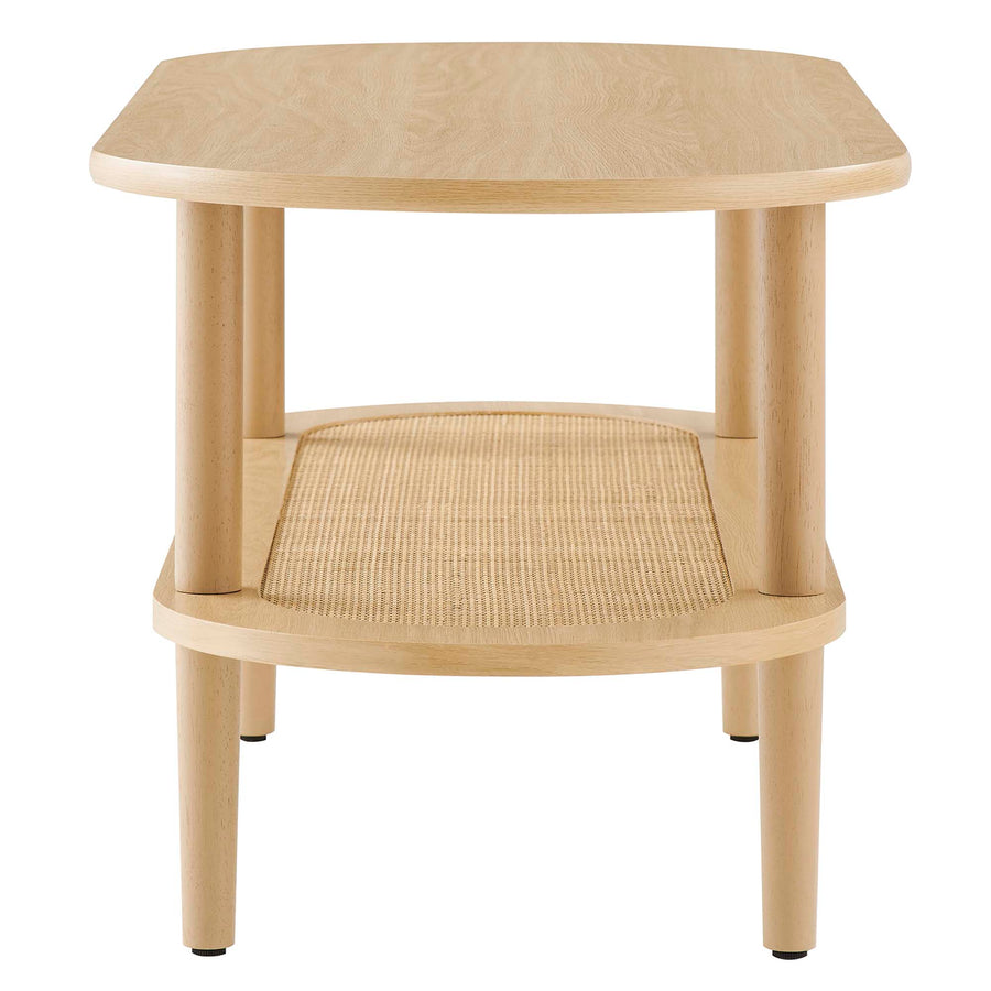Touriga Oval Coffee Table in Oak