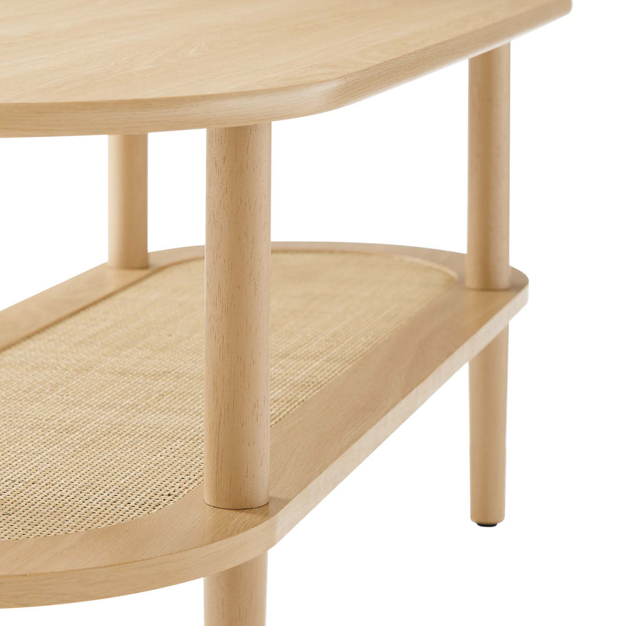 Touriga Oval Coffee Table in Oak