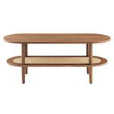 Touriga Oval Coffee Table in Walnut