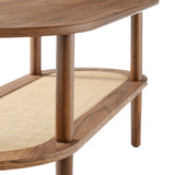 Touriga Oval Coffee Table in Walnut