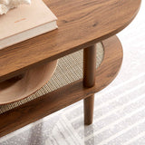 Touriga Oval Coffee Table in Walnut