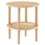 Touriga Round Side Table in Oak