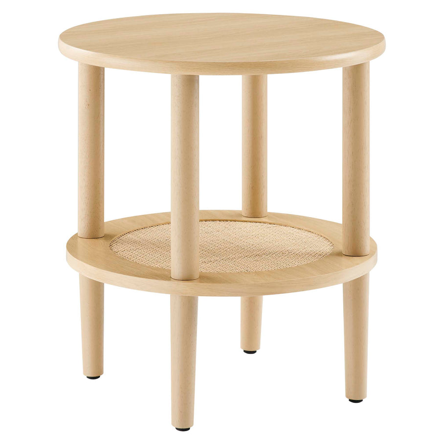 Touriga Round Side Table in Oak