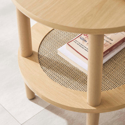 Torus Round Side Table by Furniture For America