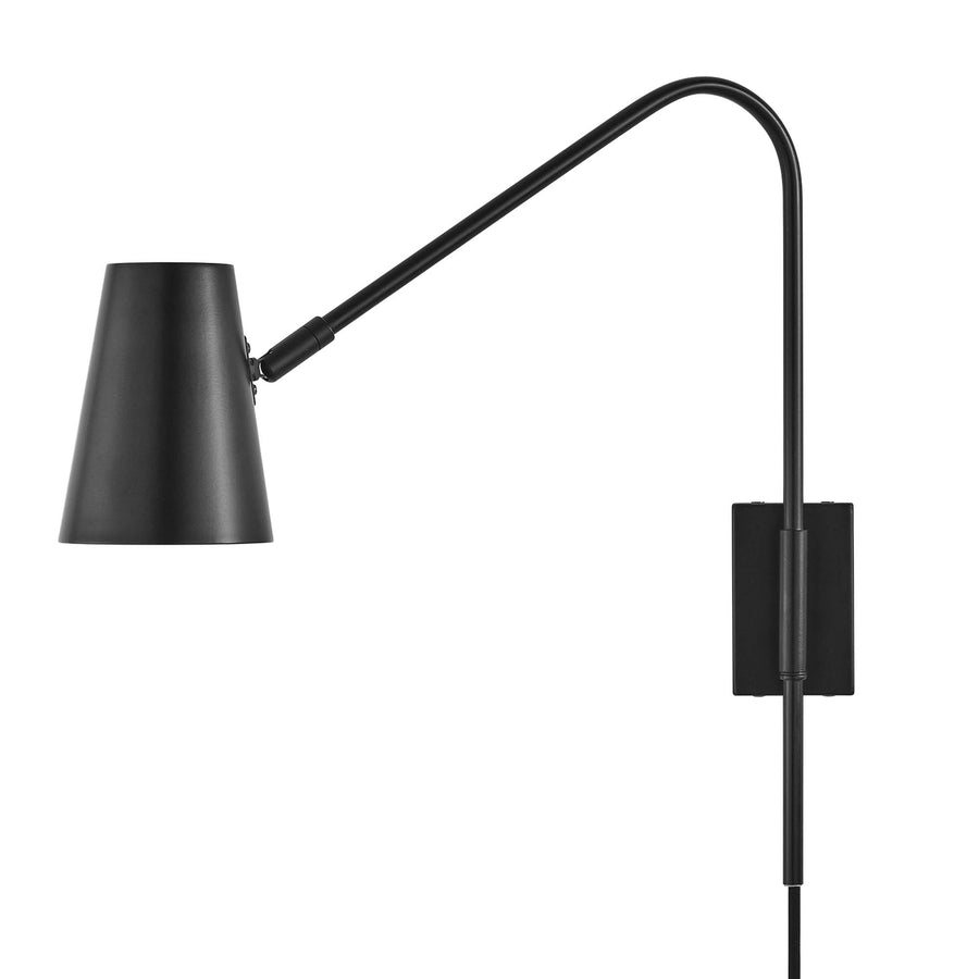 Ophelia Metal Wall Sconce in Black