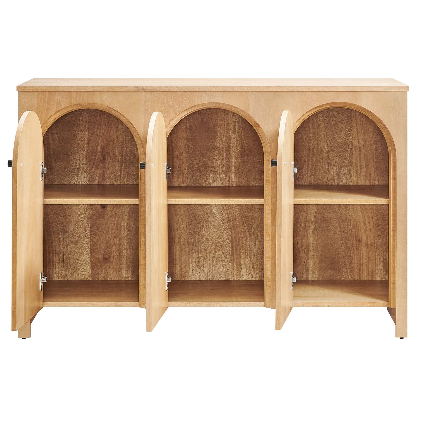 Appia 3-Door Arched Door Sideboard Storage Cabinet by Furniture For America
