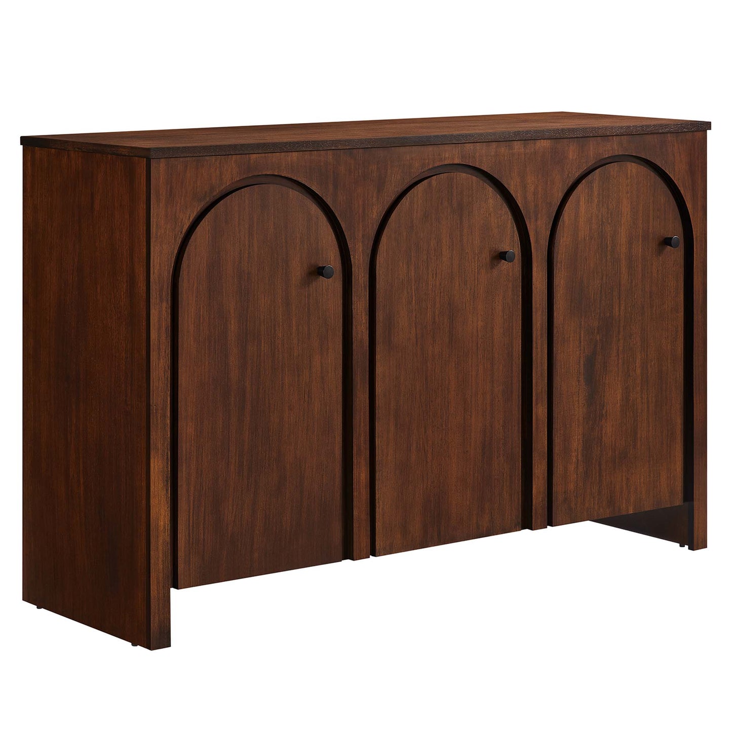 Appia 3-Door Arched Door Sideboard Storage Cabinet by Furniture For America