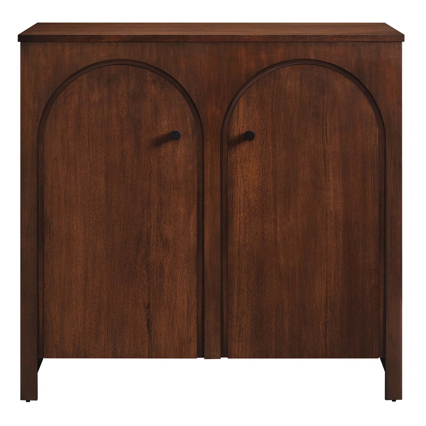 Appia 2-Door Arched Door Storage Cabinet by Furniture For America