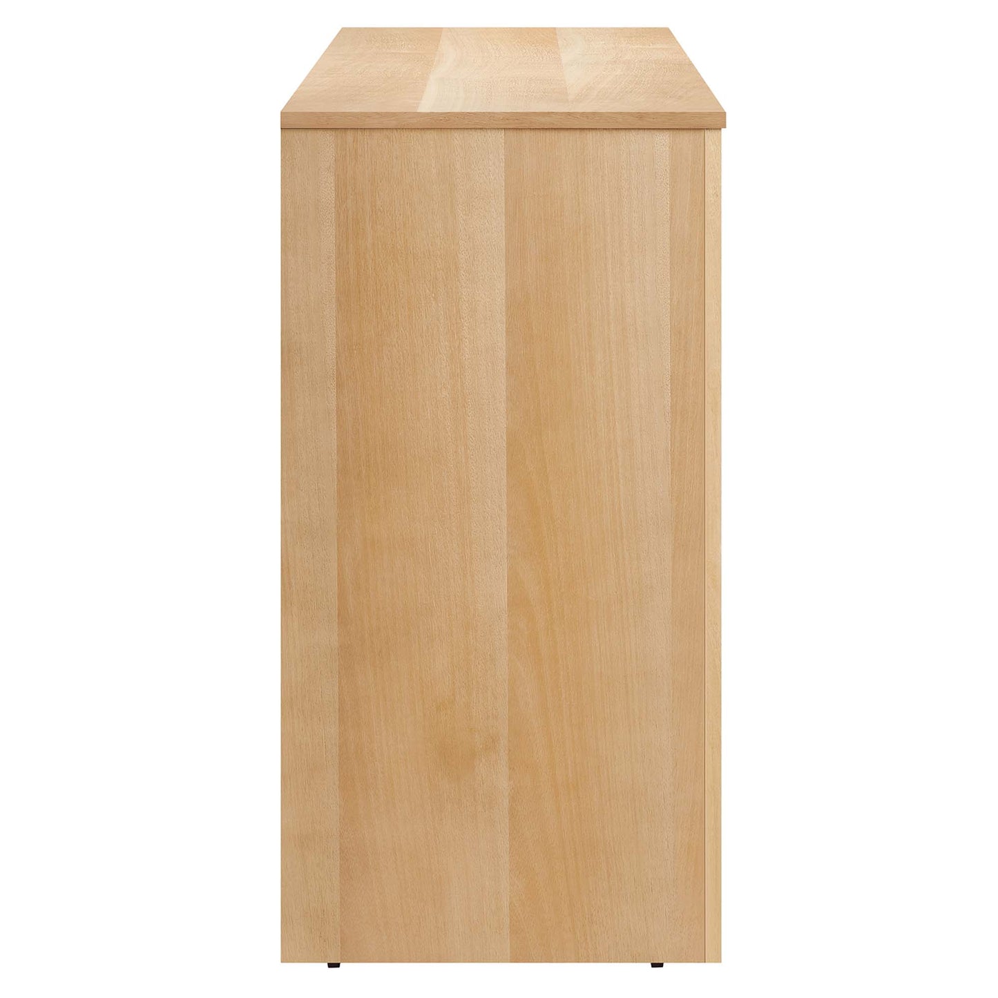 Appia Wood Grain 4-Door Sideboard Storage Cabinet by Furniture For America