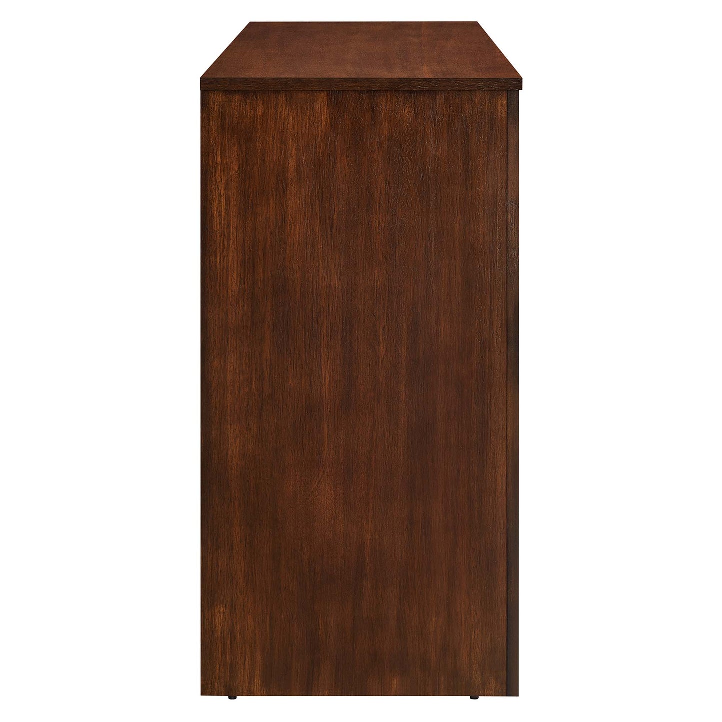 Appia Wood Grain 4-Door Sideboard Storage Cabinet by Furniture For America