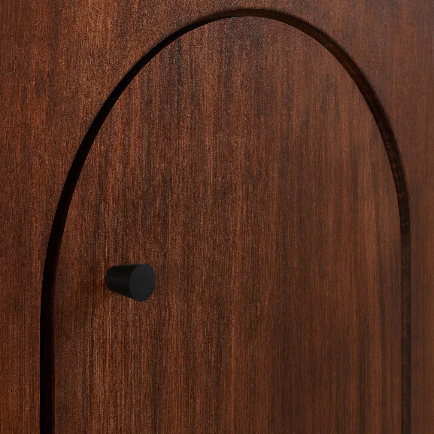 Appia Wood Grain 4-Door Sideboard Storage Cabinet by Furniture For America