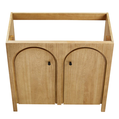 Appia 36" Bathroom Vanity Cabinet (Sink Basin Not Included) by Furniture For America