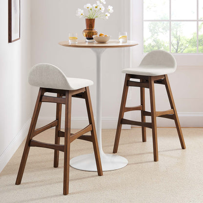 Juno Wood Bar Stool Set of 2 by Furniture For America