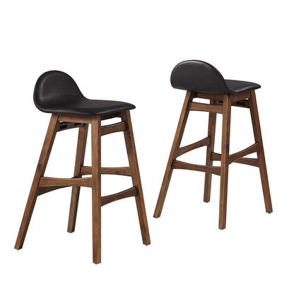Juno Wood Bar Stool Set of 2 by Furniture For America1