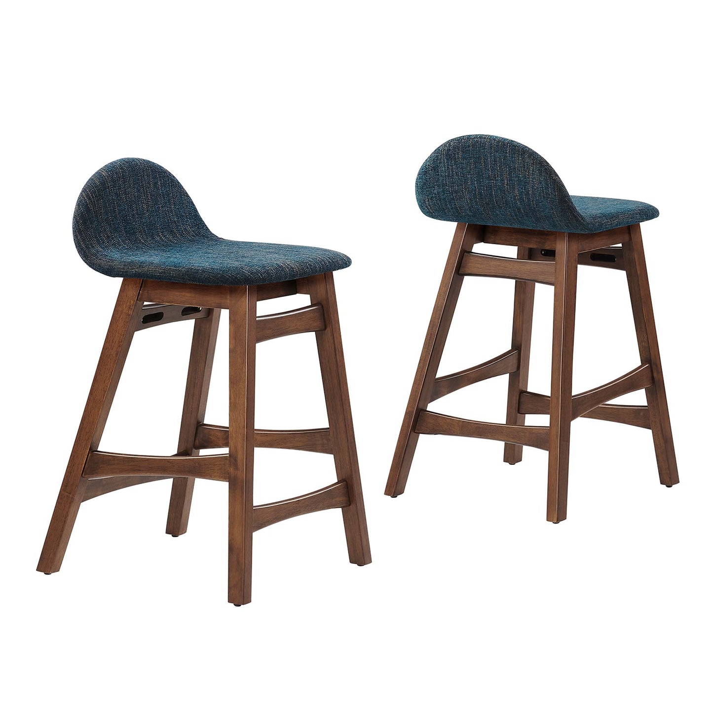 Juno Wood Counter Stool Set of 2 by Furniture For America