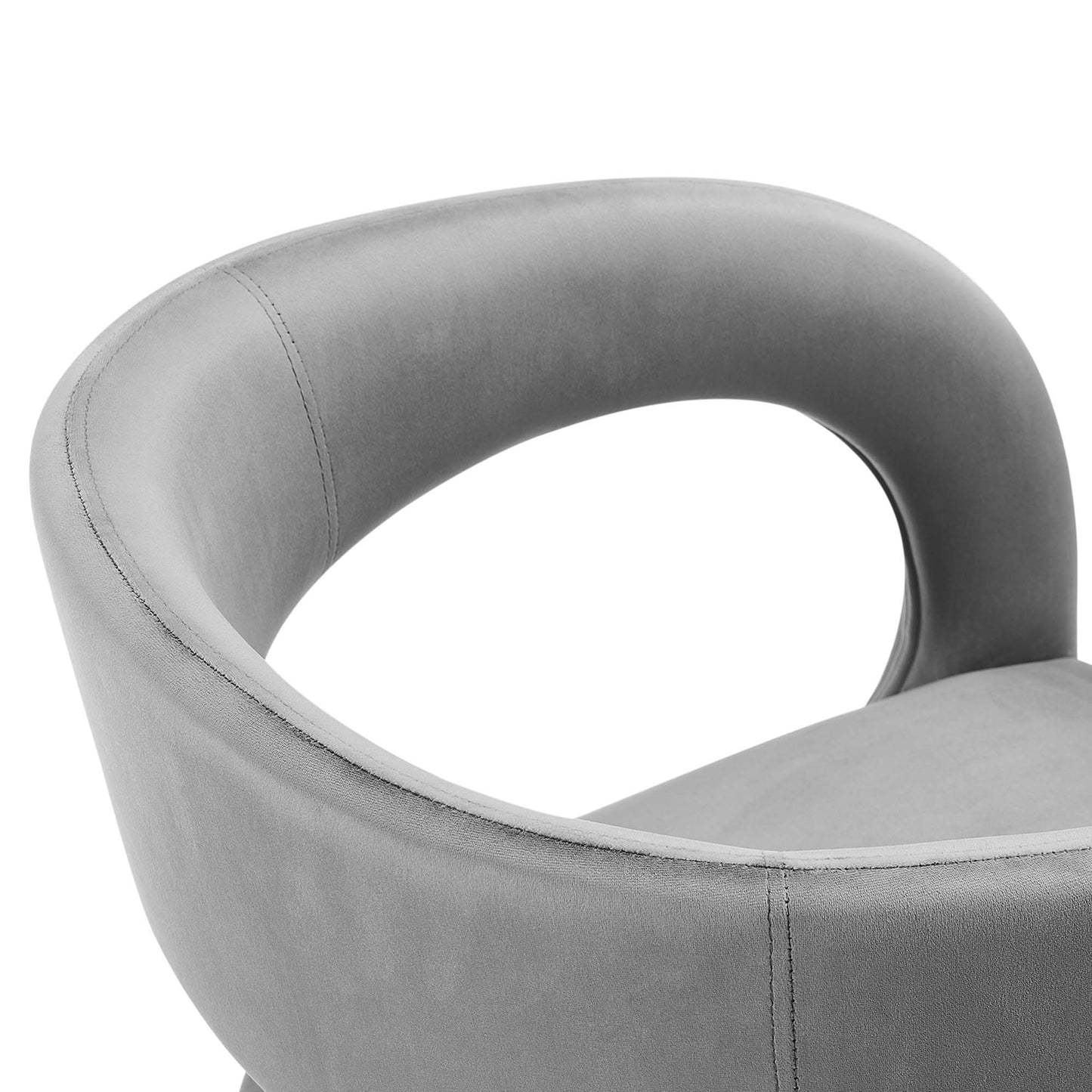 Pinnacle Performance Velvet Dining Chair Set of 2 by Furniture for America
