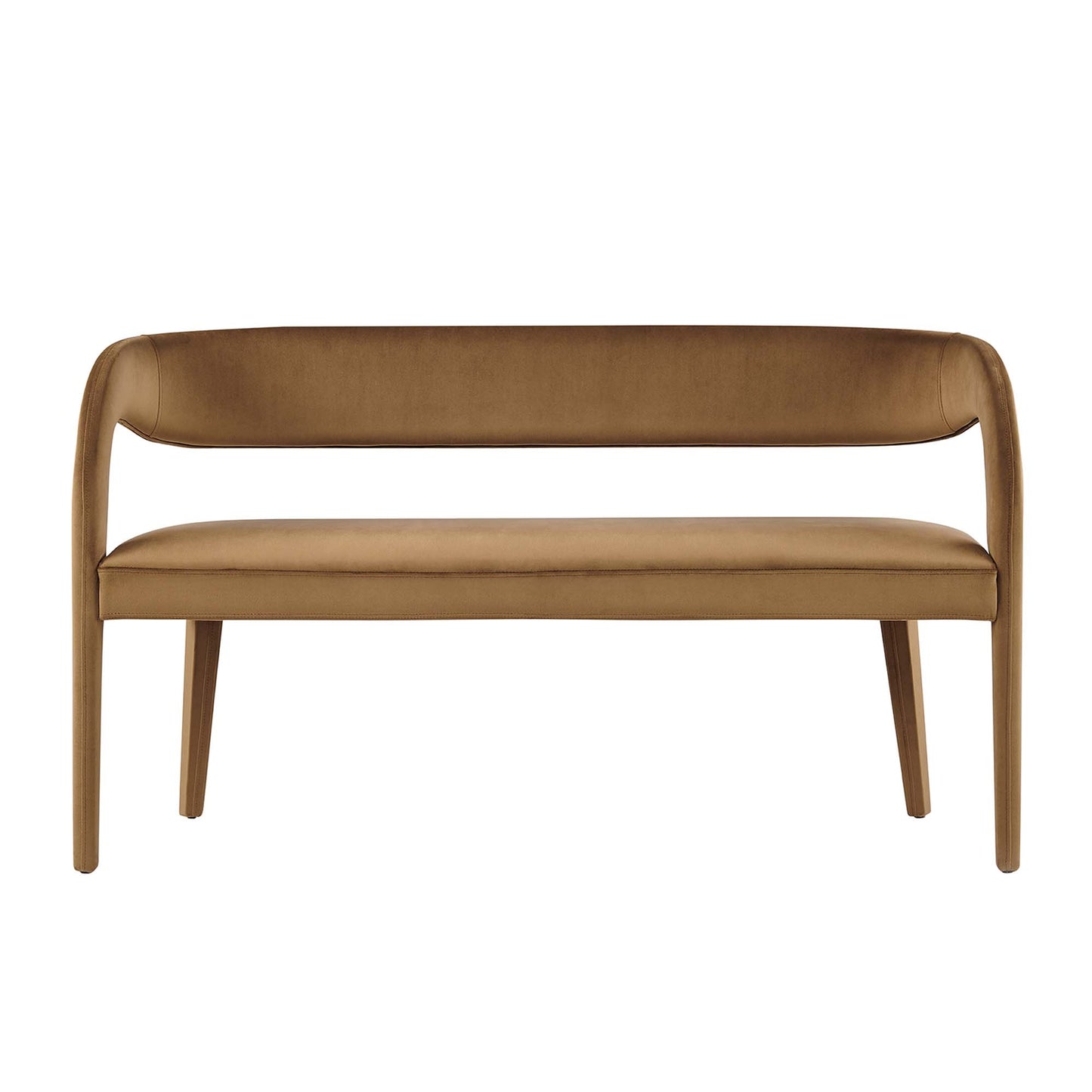 Pinnacle Performance Velvet Accent Bench by Furniture For America